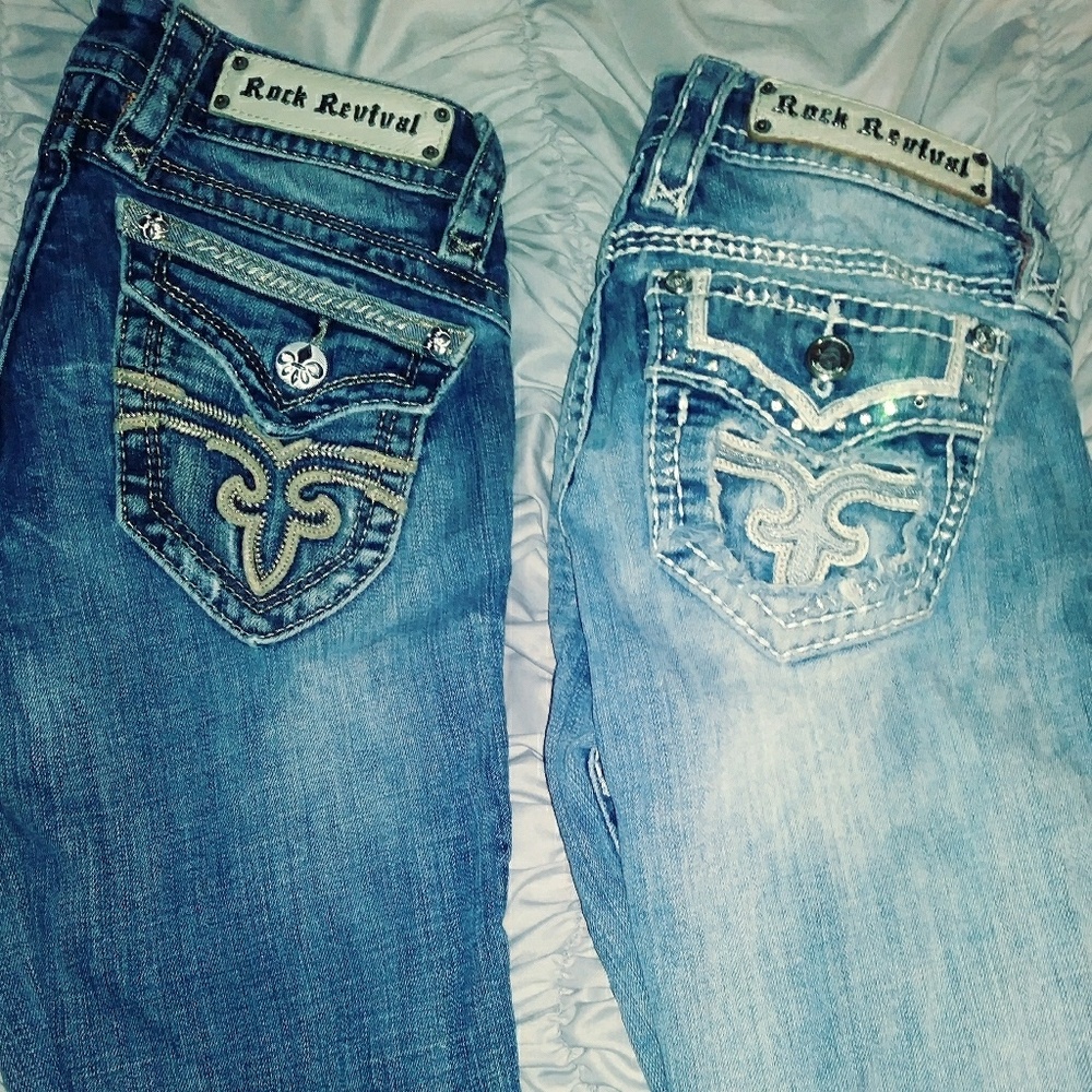 24 rock revival jeans